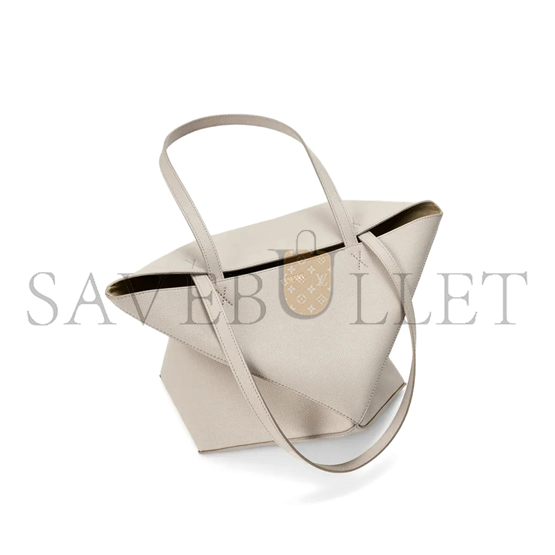 L0ew* MEDIUM PUZZLE FOLD TOTE IN SOFT GRAINED CALFSKIN A779G50X89 (31.5*25.5*14.5cm)